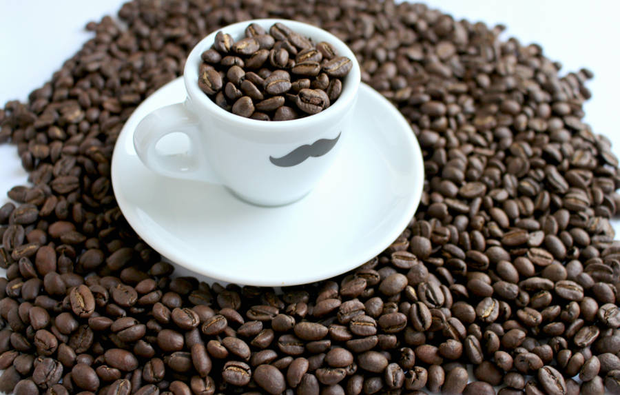 Black Coffee Beans Wallpaper