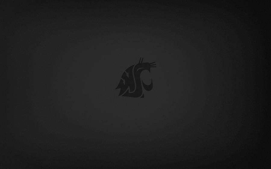 Black Cougars Logo Washington State University Wallpaper