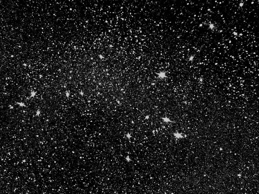 Black Glitter Big Stars Wallpaper