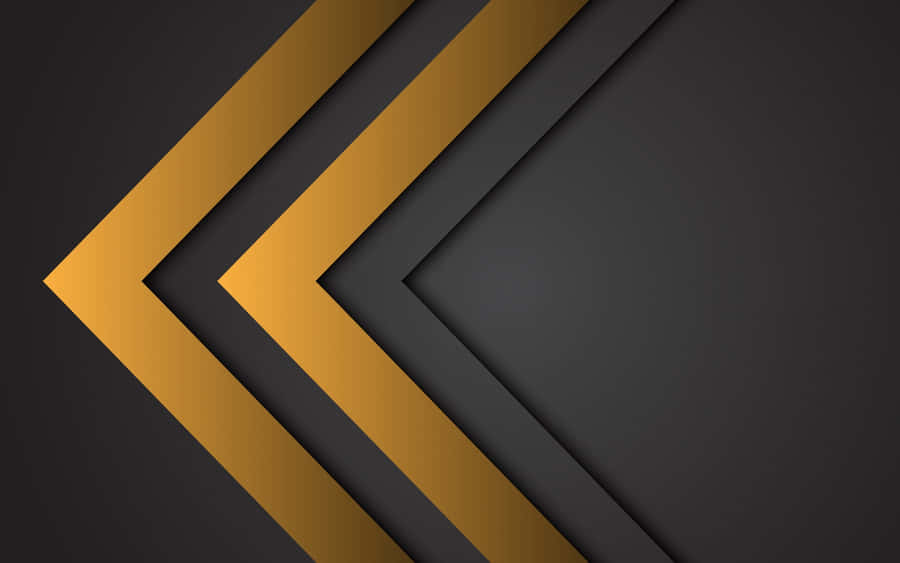 Black Gold Arrow Wallpaper