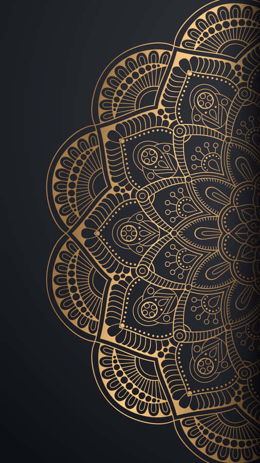 Black Gold Seamless Wallpaper