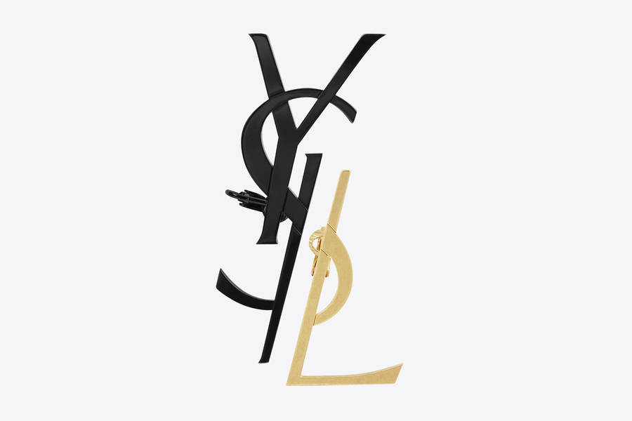 Black Gold Ysl Ear Cuff Wallpaper