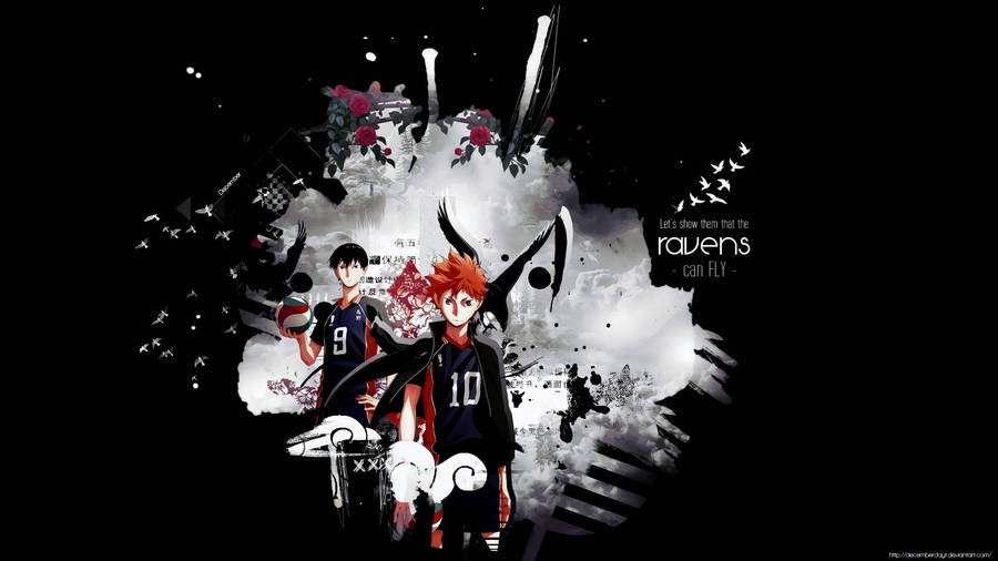 Black Haikyuu Hd Wallpaper