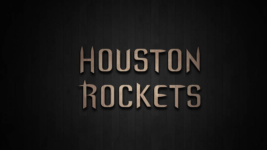 Black Houston Rockets Wallpaper