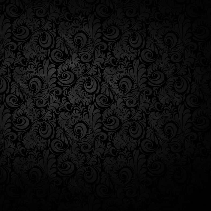 Black Ipad With Unique Spiral Patterns Wallpaper