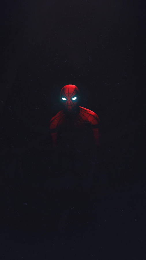 Black Iphone Spiderman Wallpaper