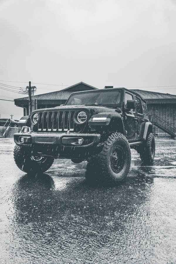 Black Jeep Automobile Wallpaper