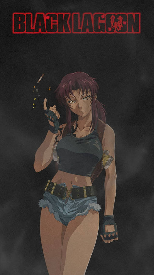 Black Lagoon Revy Dark Poster Wallpaper