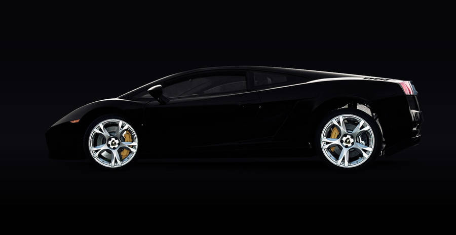 Black Lamborghini Murcielago Pc Wallpaper