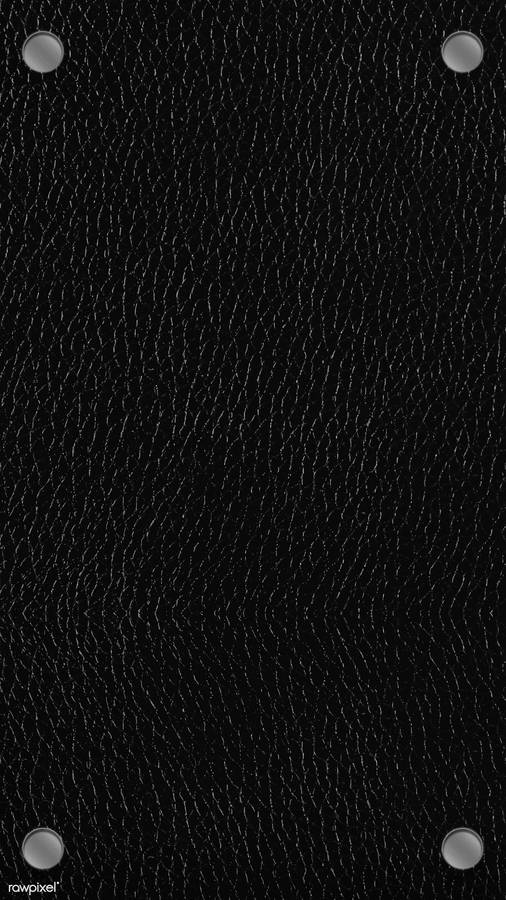 Black Leather Iphone Minimalist Buttons Wallpaper