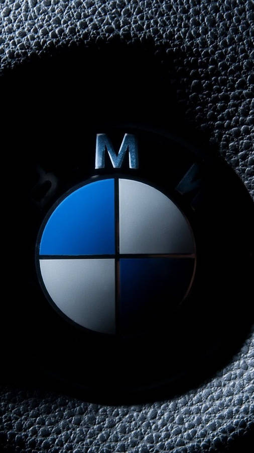 Black Leather Logo Bmw Iphone X Wallpaper