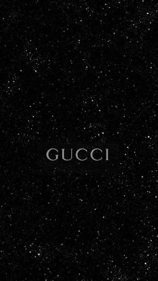 Black Minimalist Gucci Designer Aesthetic Wallpaper