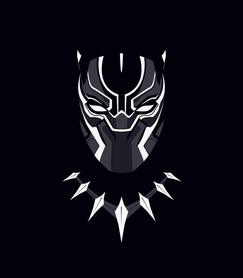 Black Panther Fanart Marvel Iphone X Wallpaper
