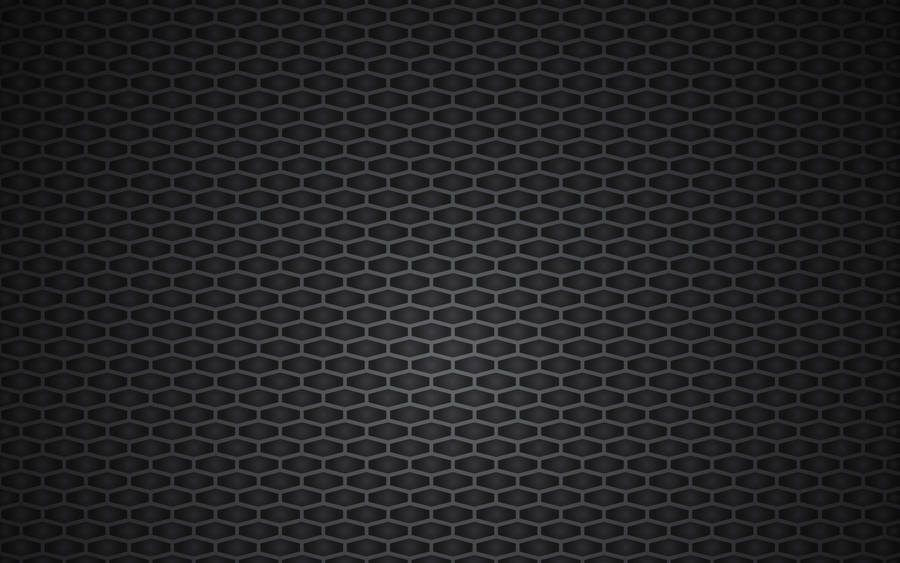 Black Pattern Seamless Honeycomb Design Wallpaper