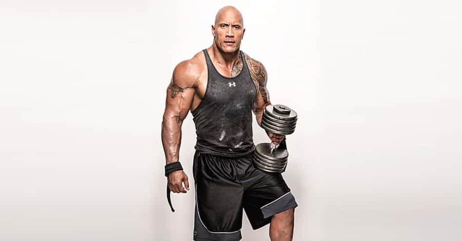 Black Project Rock Sando And Shorts Wallpaper
