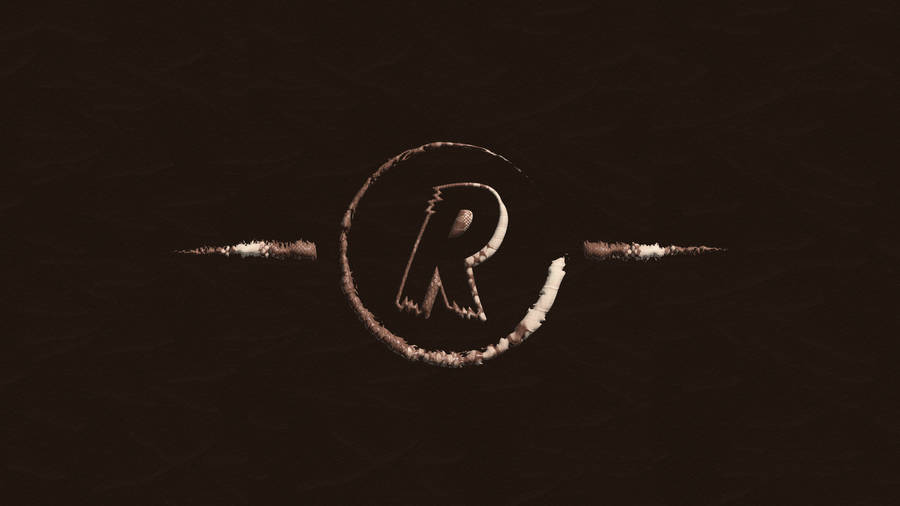 Black R Alphabet Wallpaper