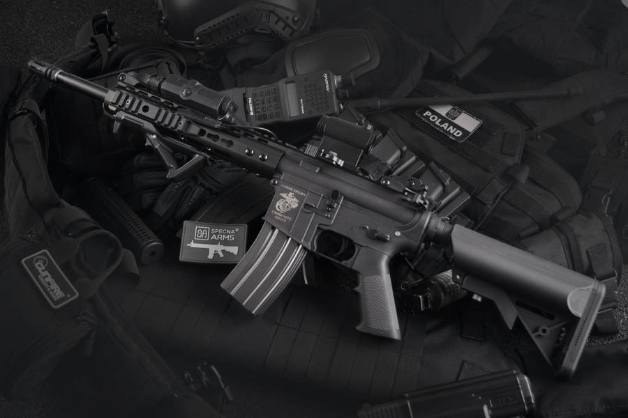 Black Rifle Pc Wallpaper