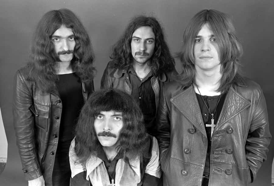 Black Sabbath Classic Band Portrait Wallpaper