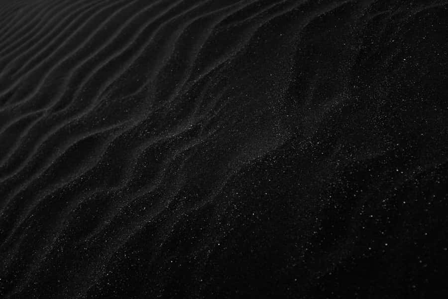 Black Sand Dunes Texture Wallpaper