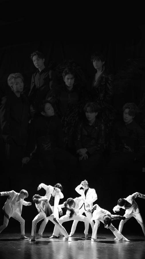 Black Swan Dance Of Bts Wallpaper