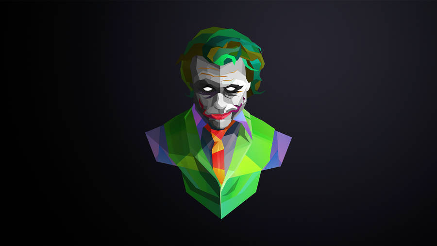 Black Ultra Hd Joker Vector Wallpaper