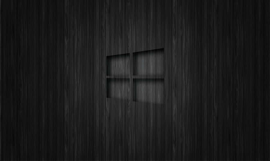 Black Windows Desktop Lock Screen Wallpaper