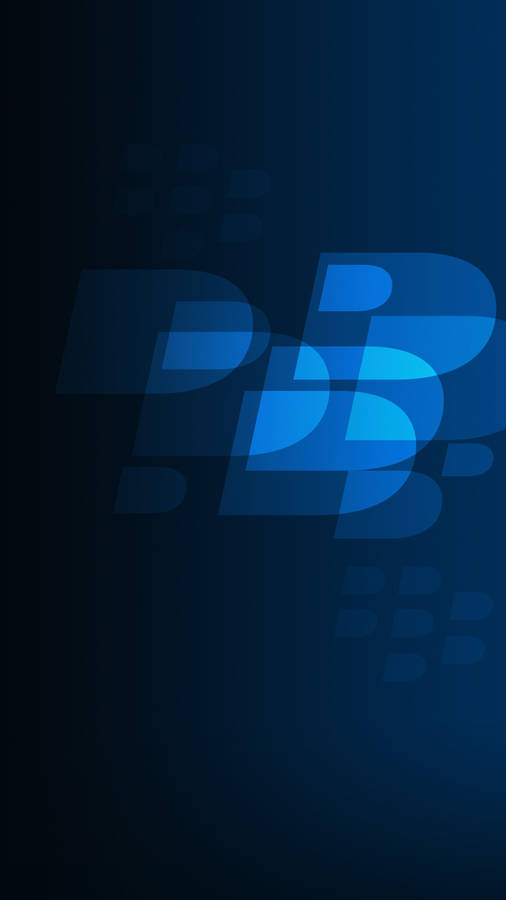 Blackberry Blue Logo Wallpaper