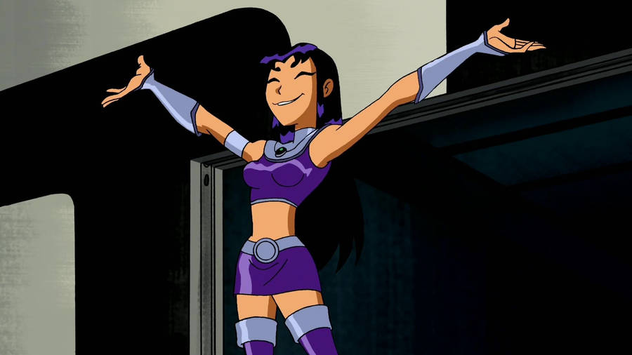 Blackfire Of Teen Titans Wallpaper