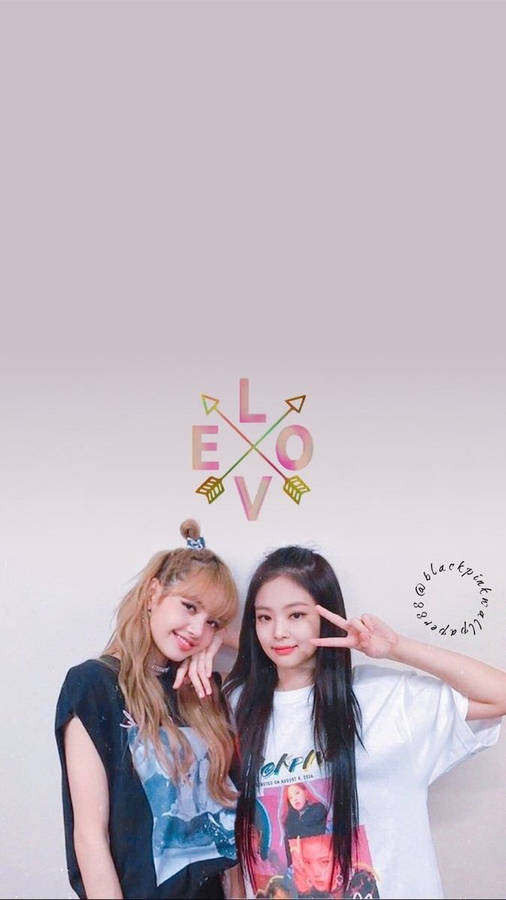 Blackpink Lisa And Jennie Wallpaper