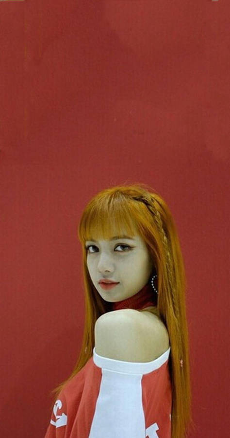 Blackpink Lisa Off Shoulder Wallpaper