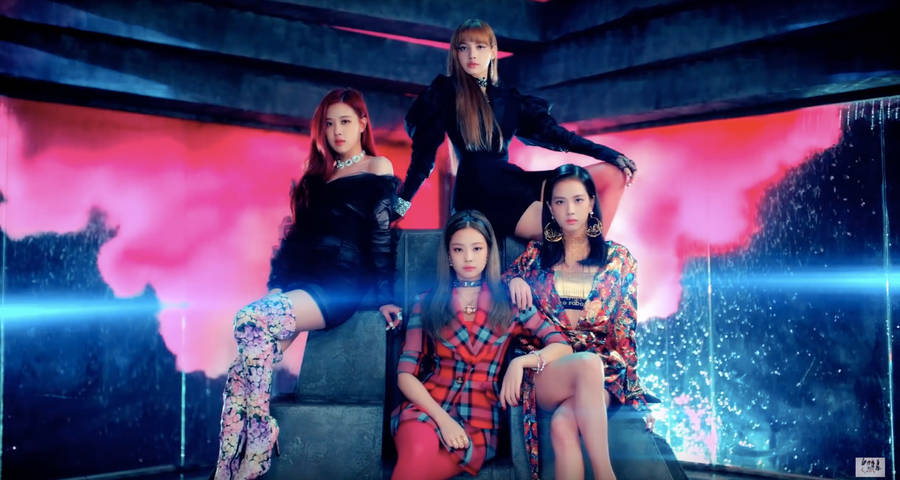 Blackpink Members In Ddu-du Ddu-du Mv Wallpaper