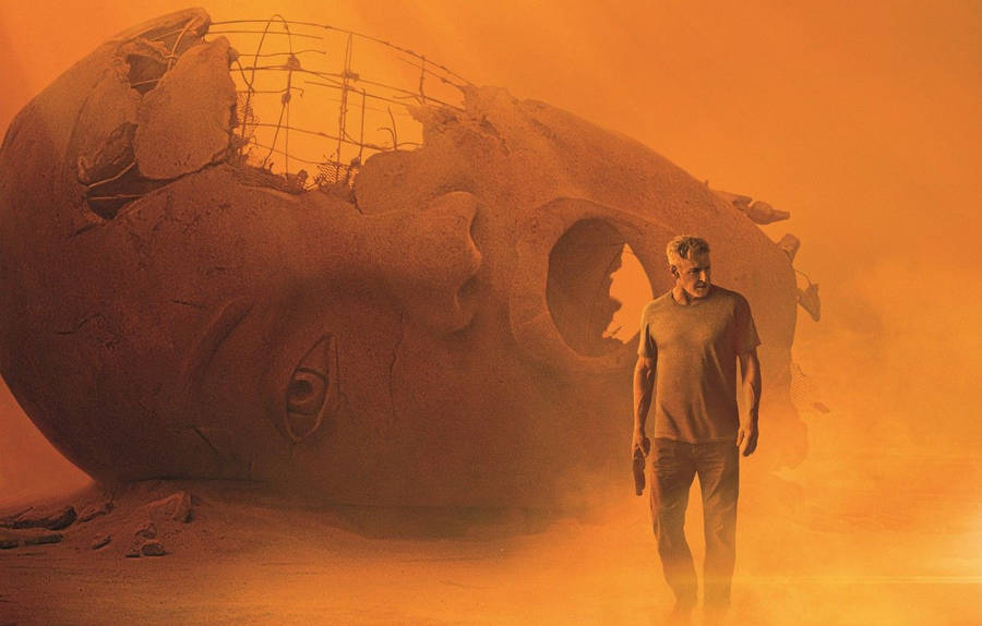 Blade Runner 2049 Rick Deckard Desert Wallpaper