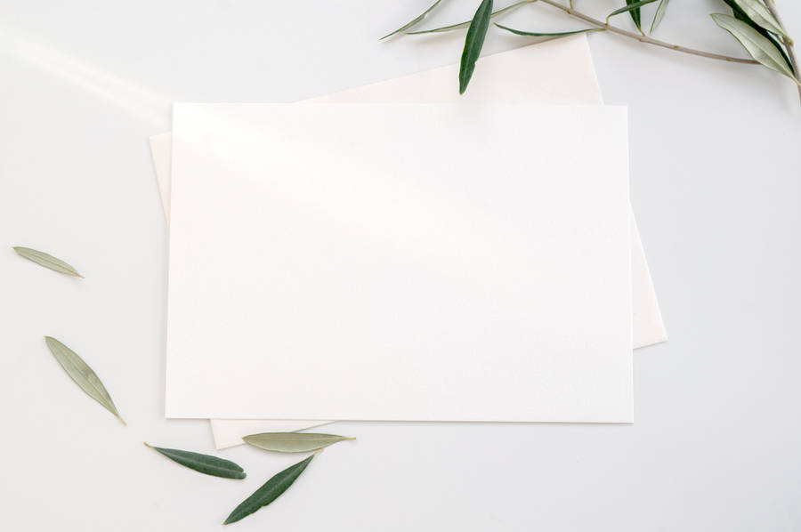 Blank White Printer Paper Wallpaper