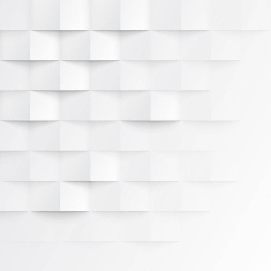 Blank White Square Patterns Wallpaper