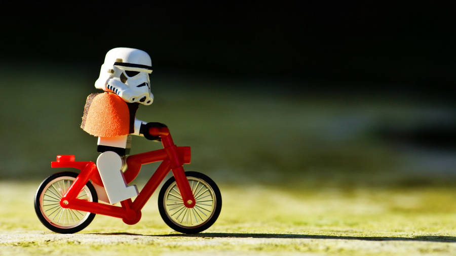 Blast Into The Galaxy With Lego Star Wars Wallpaper