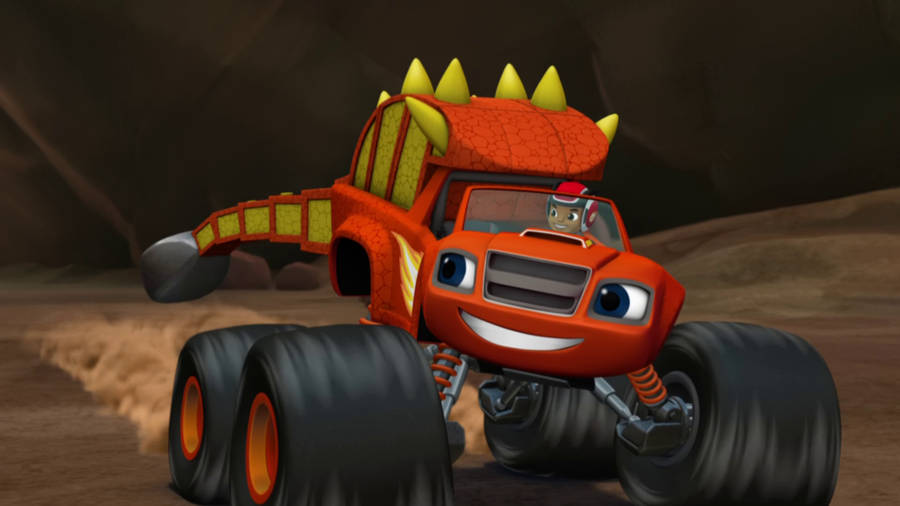 Blaze And The Monster Machines Ankylosaurus Wallpaper