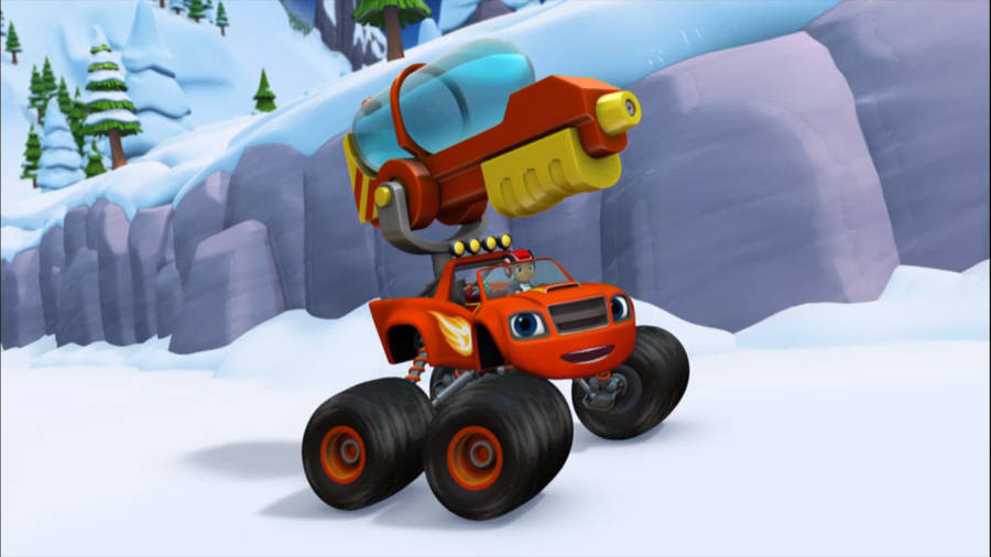 Blaze And The Monster Machines Blaster Wallpaper