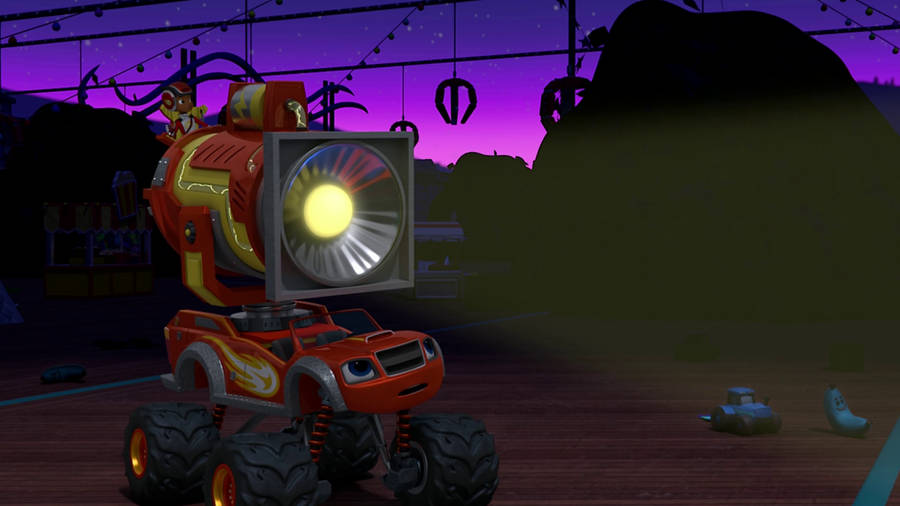 Blaze And The Monster Machines Spotlight Wallpaper