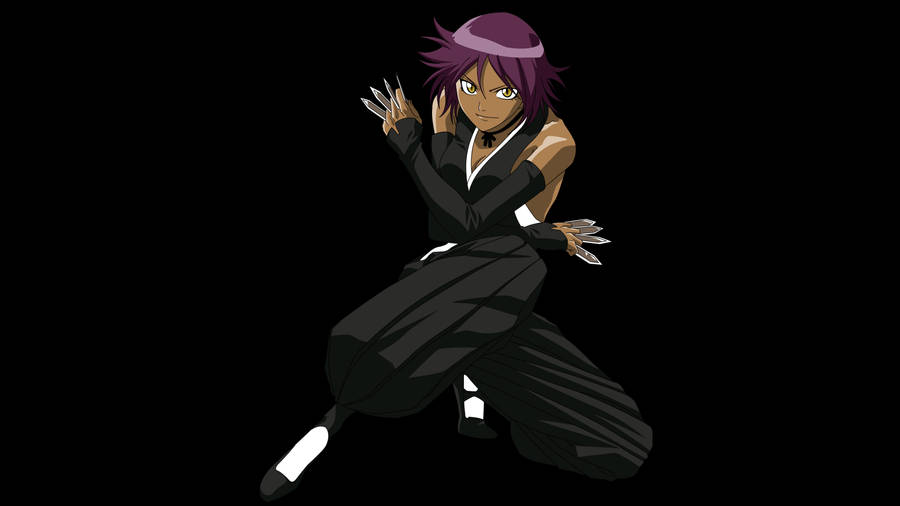 Bleach 4k Ultra Hd Yoruichi Shihouin Hakama Wallpaper