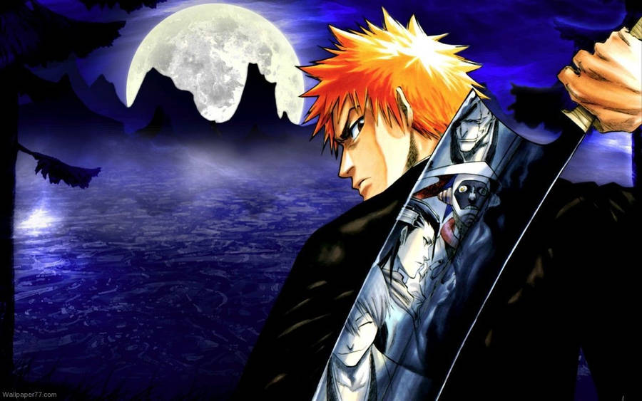 Bleach Ichigo Kurosaki And Captains Wallpaper