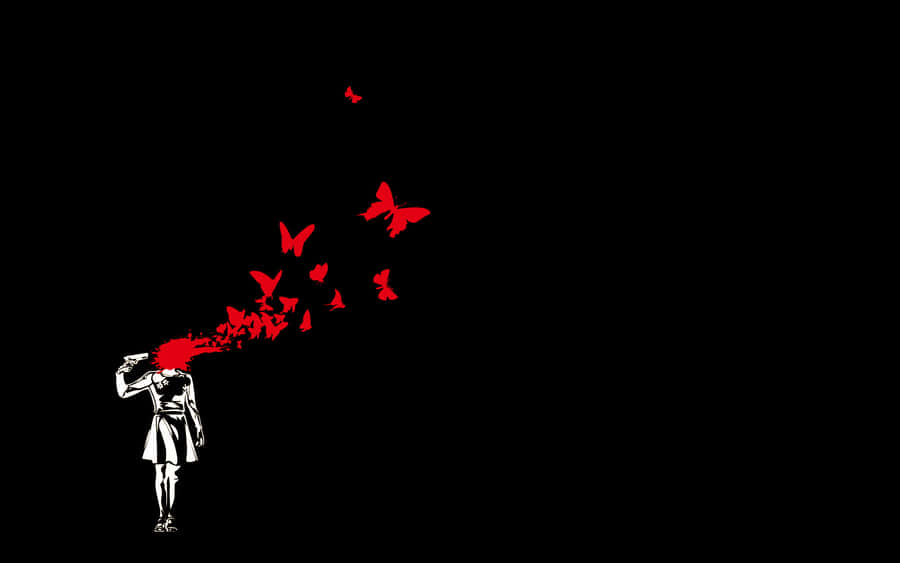 Bleed Beauty With Blood Aesthetic Wallpaper