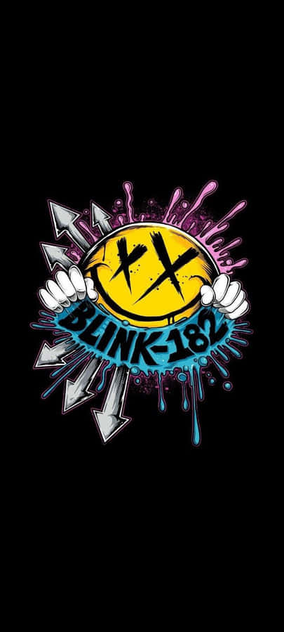 Blink182 Smiley Logo Artwork Wallpaper