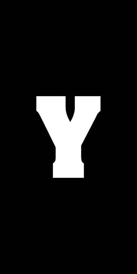 Block Letter Y Wallpaper