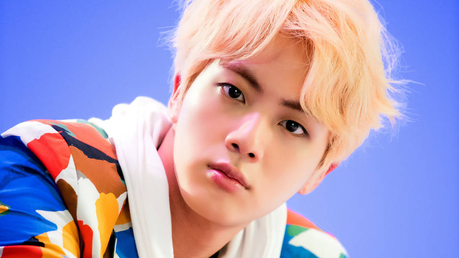 Blonde Kim Seok Jin Wallpaper