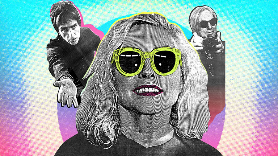 Blondie Debbie Harry Chris Stein Clem Burke Digital Art Wallpaper