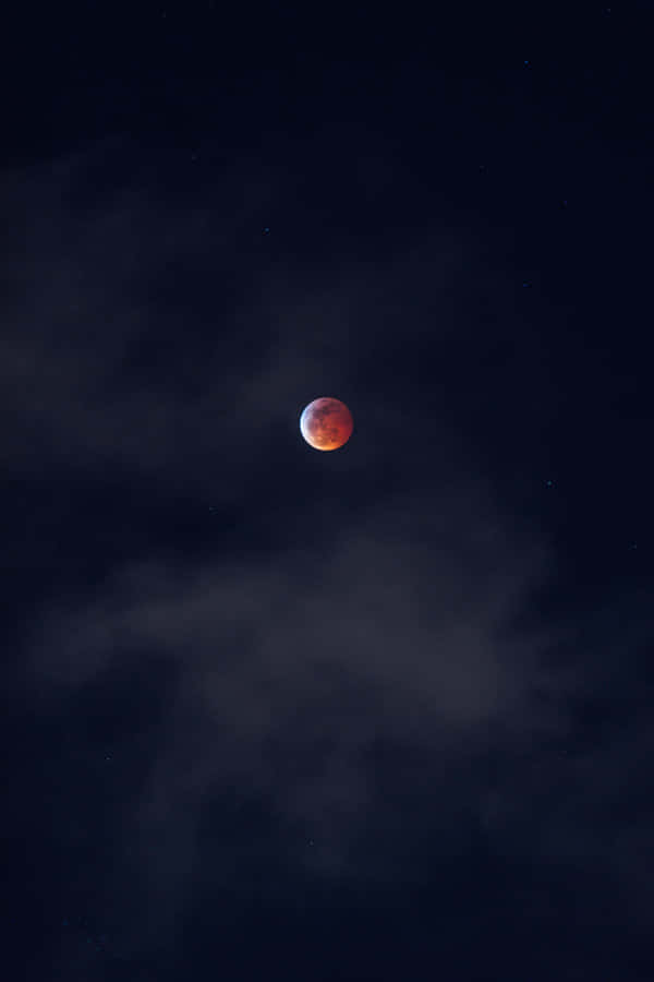 Blood Moon Far View Wallpaper