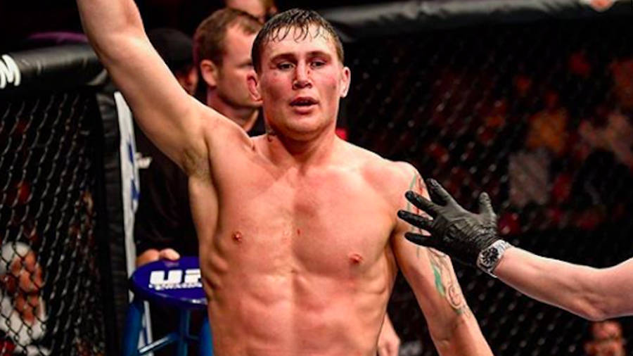 Bloodied Darren Till Winning Wallpaper