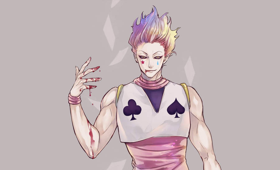 Bloody Hisoka Fanart Wallpaper