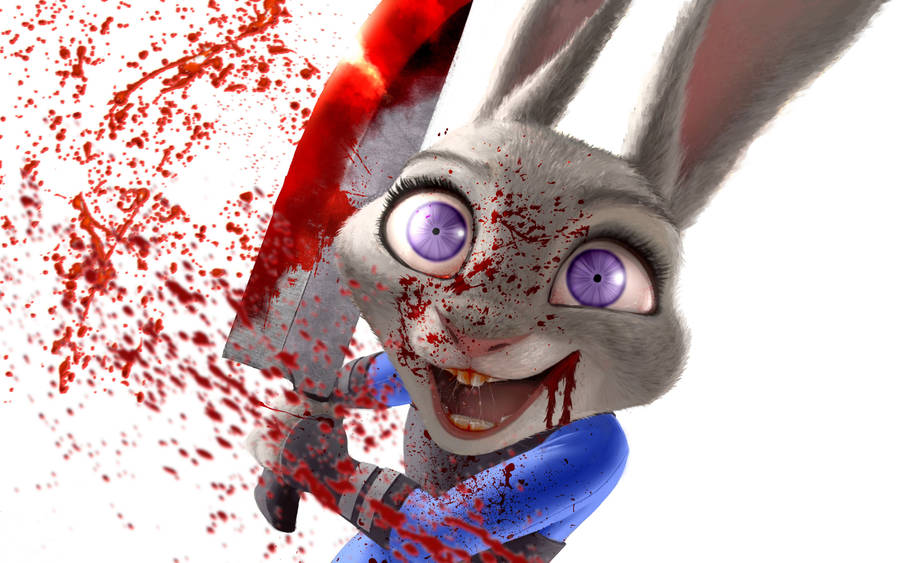 Bloody Judy Hopps Wallpaper