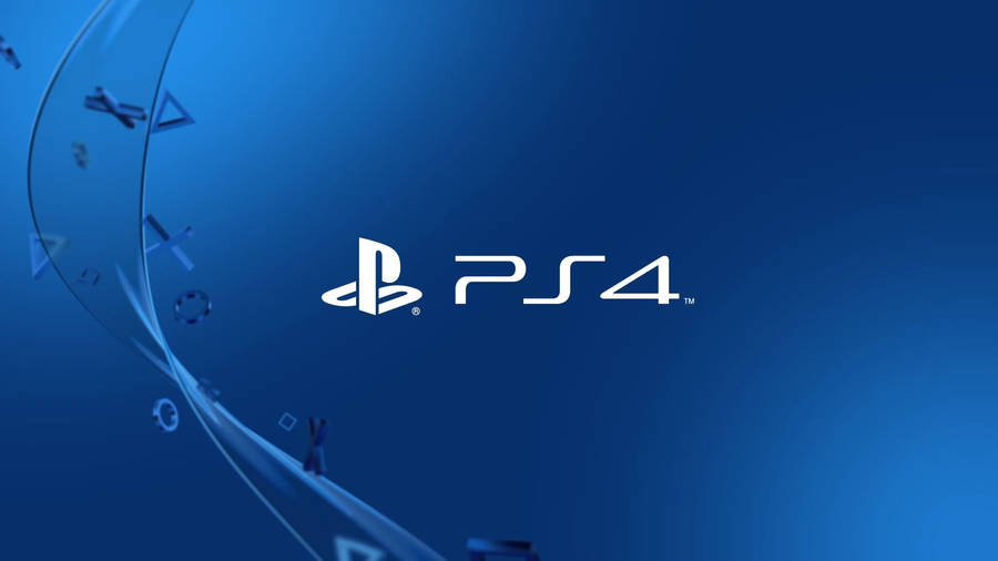 Blue Abstract Ps4 Background Wallpaper